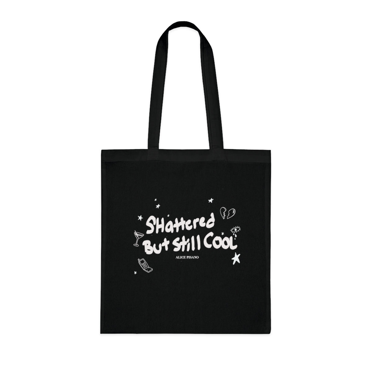"Shattered but Still Cool" Tote Bag